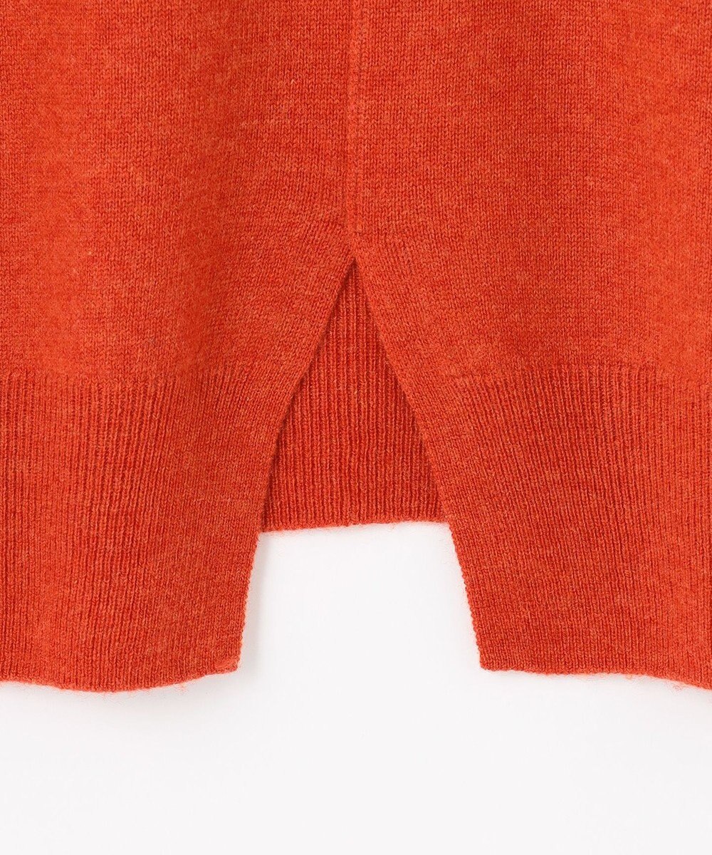 J.PRESS LADIES S 【洗える】CASHMERE BLEND スタンドカラー ニット 