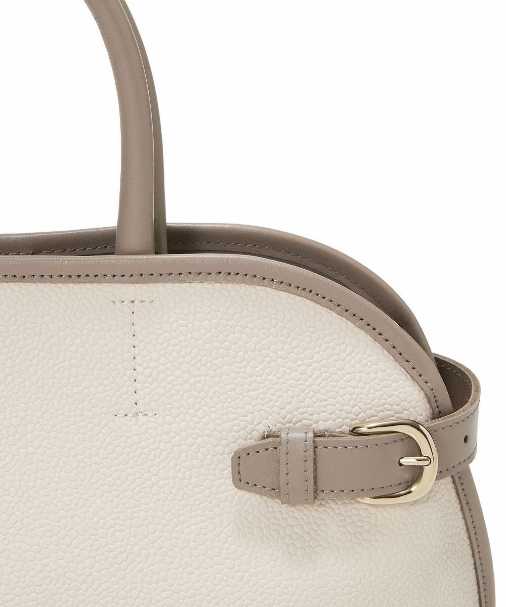 TOPKAPI 【Breath TOPKAPI】SCOTCH GRAIN スコッチグレイン ベルトデザイン ショルダー付き ミニトート バッグ 