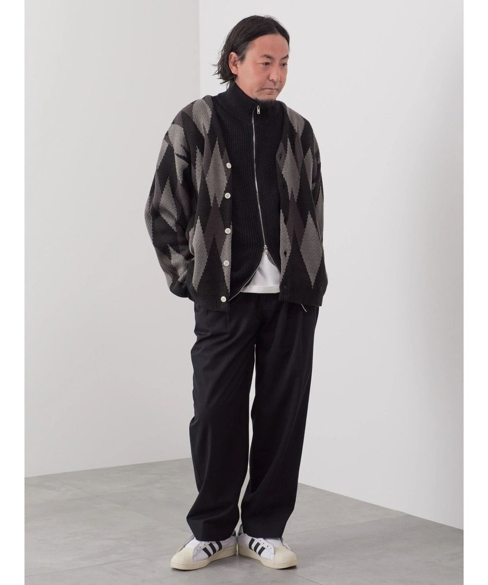 CRAFT STANDARD BOUTIQUE 【男女兼用】アーガイル柄カーディガン 