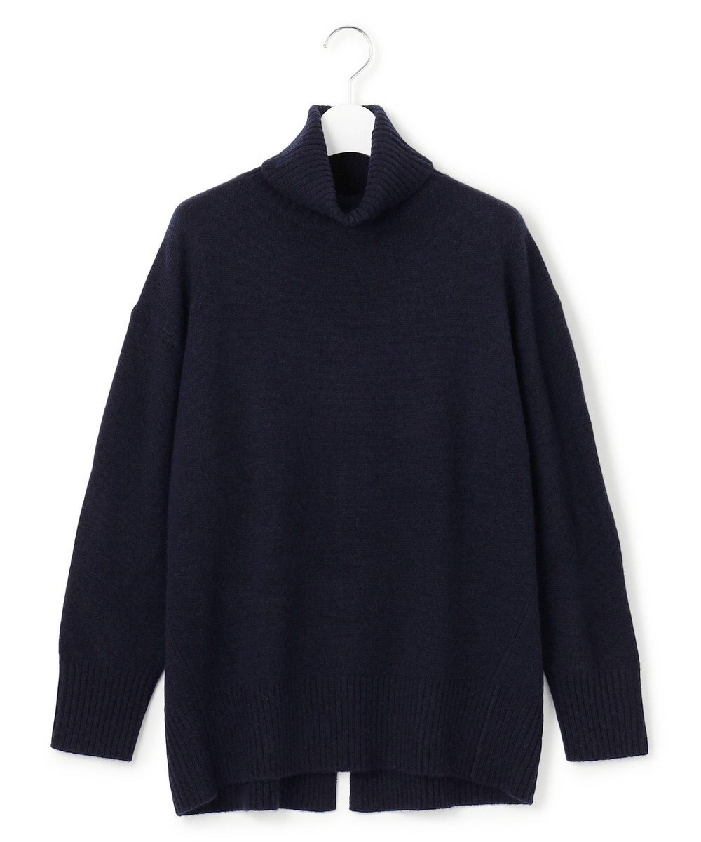 J.PRESS YORK STREET 【WOMEN】ウールカシミヤ タートルニット 