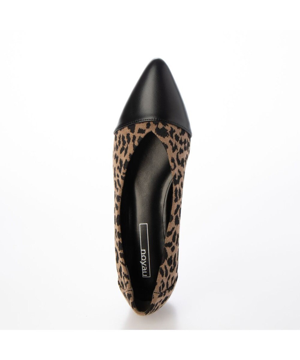 MODE ET JACOMO <noyau>ポインテッドトゥコンビデザインパンプス 