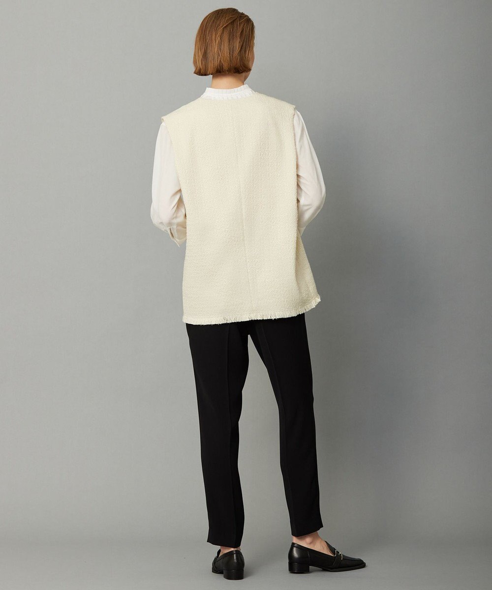 ICB スラブヤーンツイード ベスト 