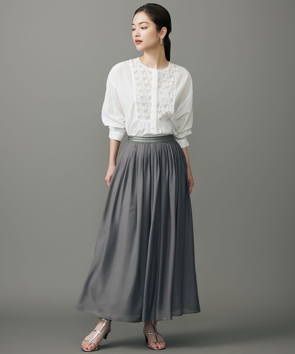 自由区 シアー スカート 