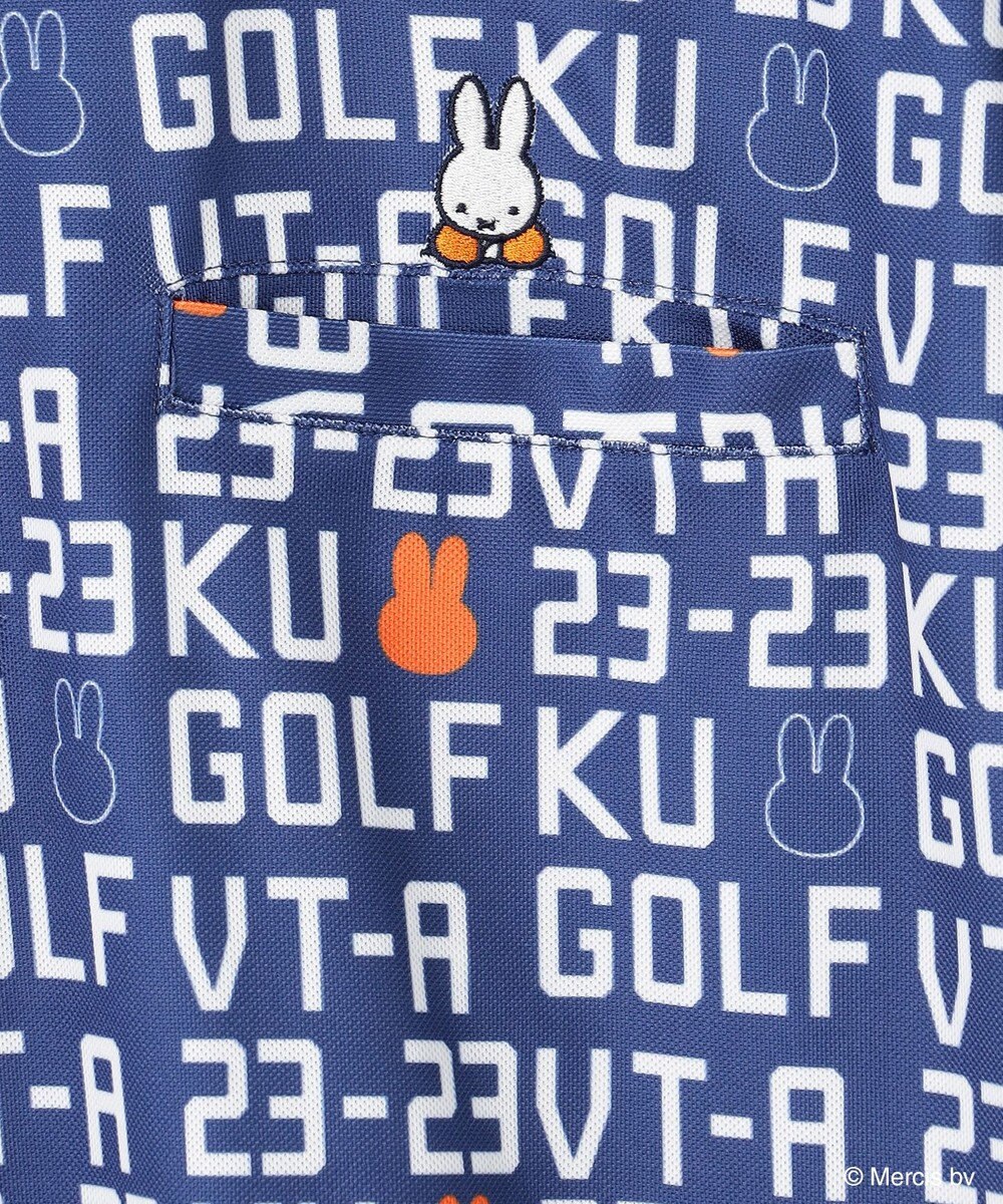 23区GOLF 【MEN】【吸水速乾/UVカット】ミッフィーロゴポロシャツ 