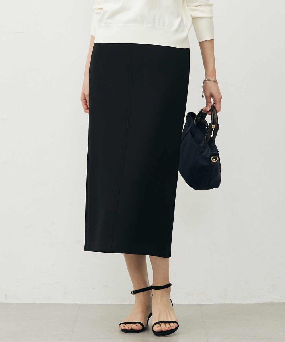 J.PRESS LADIES S ダンボールジャージー ナロー スカート 