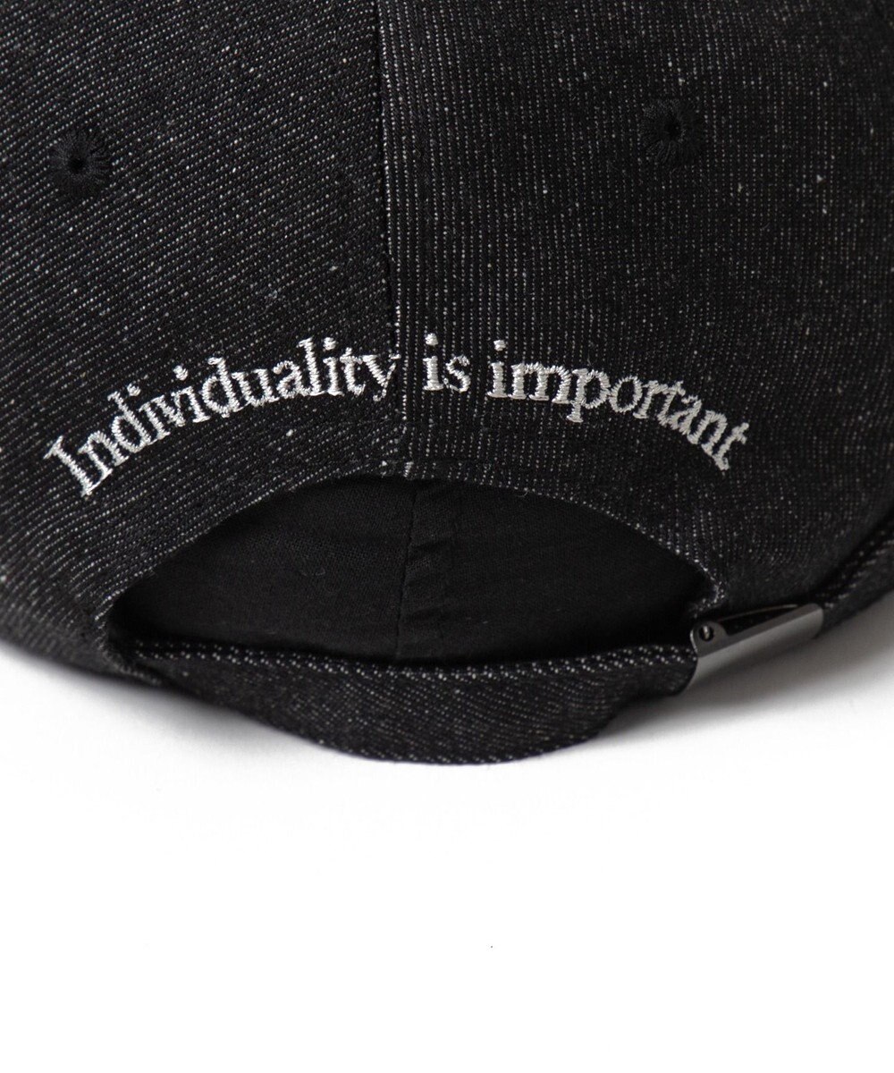 WEGO フロントバック刺繍キャップ 