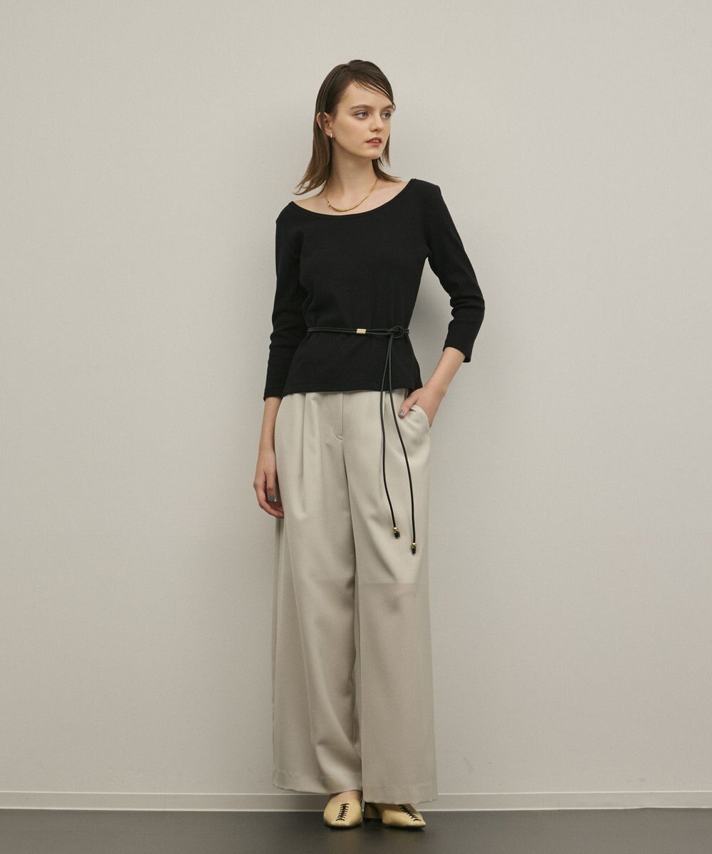 GRACE CONTINENTAL テレコカットトップ 