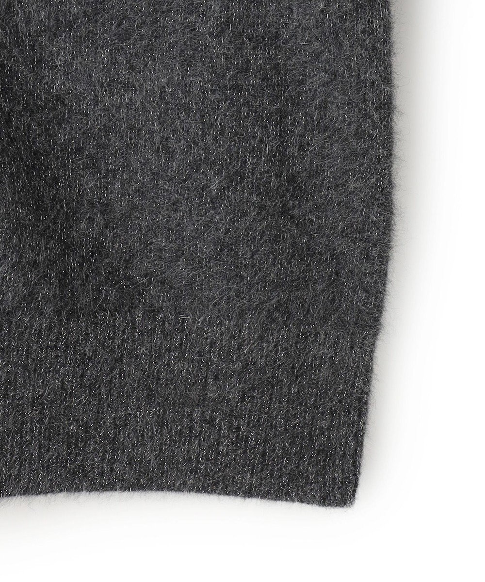 ICB L 【30th ANNIVERSARY】ルレックスフォックスアルパカ Vネックカーディガン 