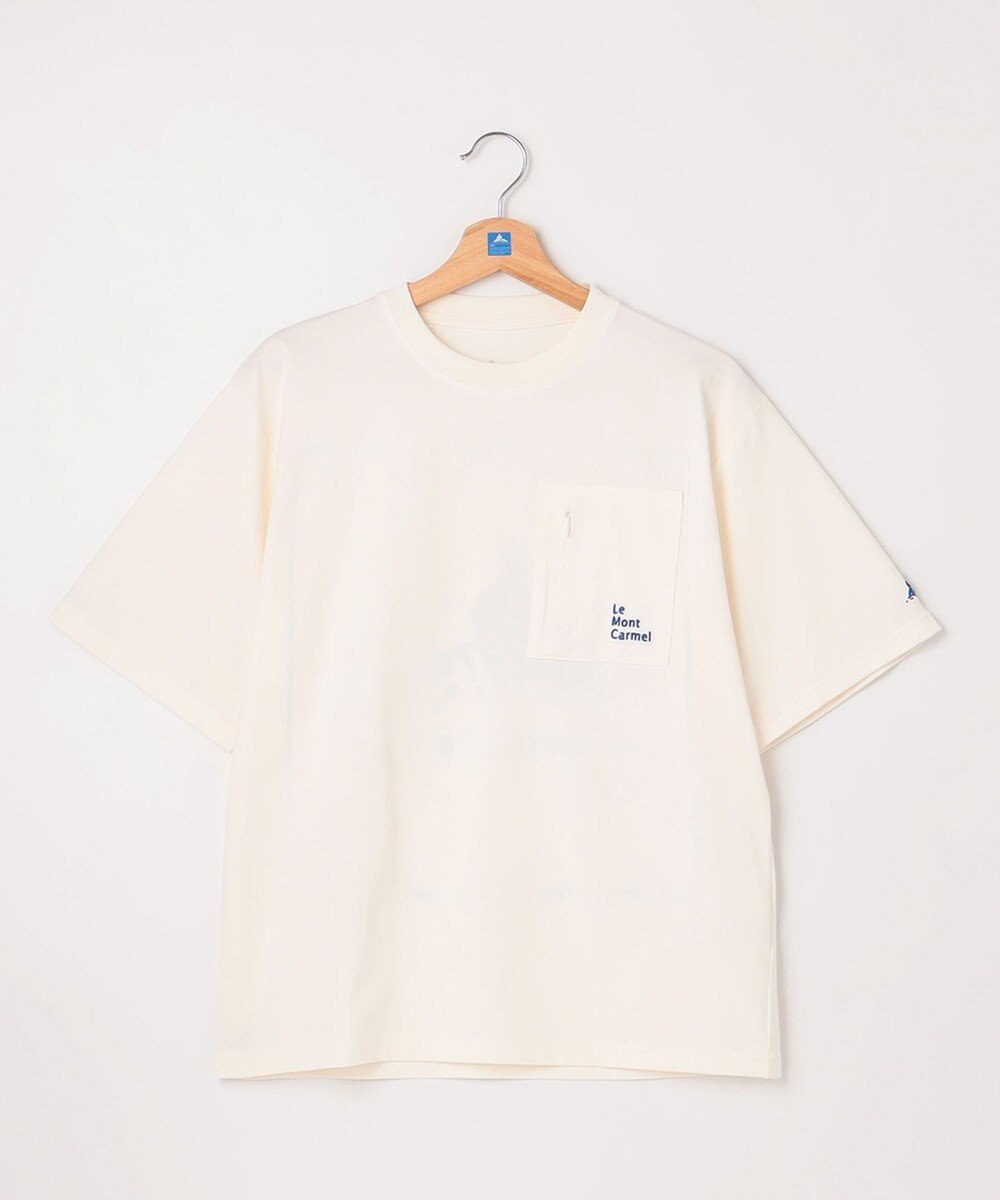 SHARE PARK LADIES 【UVカット・吸水速乾・ストレッチ・軽量 】バックプリントポケットTシャツ（S・Mサイズ） 