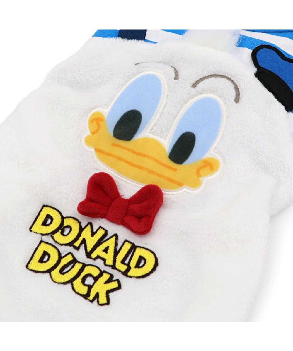 PET PARADISE ディズニー ドナルドダック 顔 ふわ パンツ上下 小型犬 