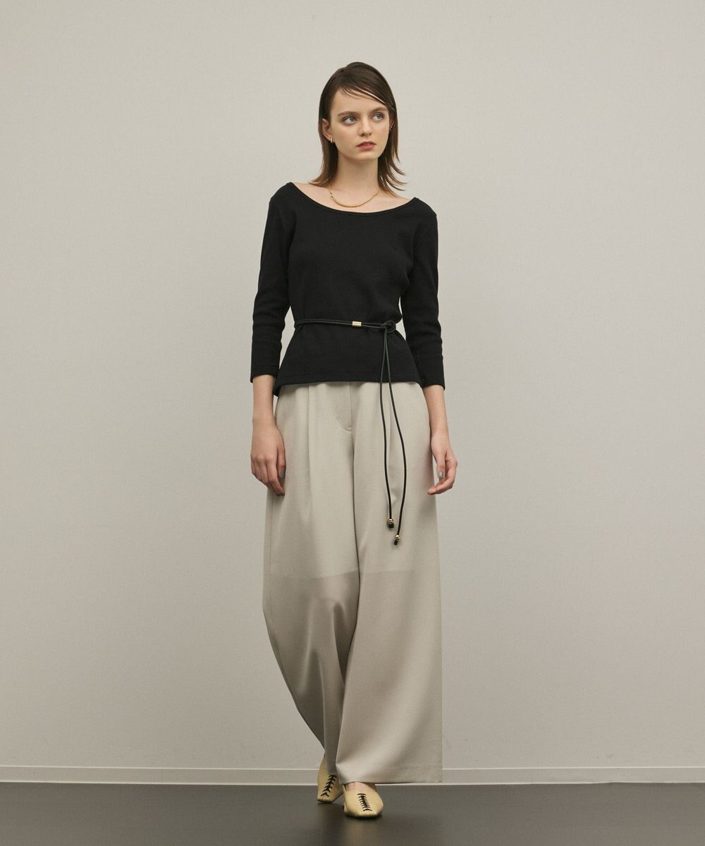 GRACE CONTINENTAL テレコカットトップ 