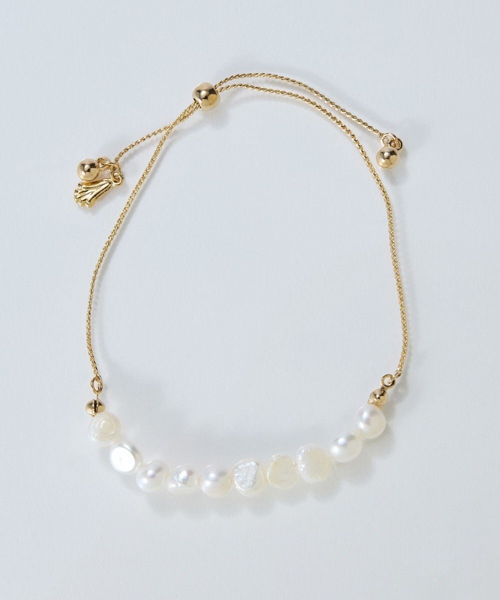 Phoebe フレッシュウォーターパールブレスレット　ゴールド/淡水パール 
