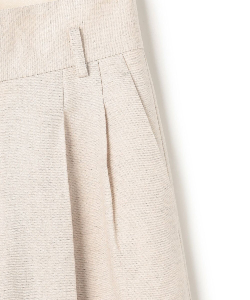 uncrave リヨセルライトリネン ワイドトラウザー 
