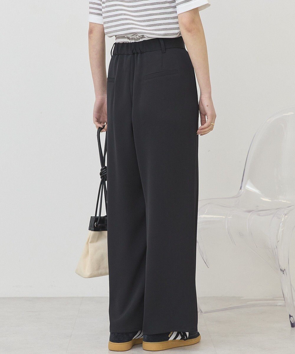 AMERICAN HOLIC 【イージーケア】ドレープパンツ 