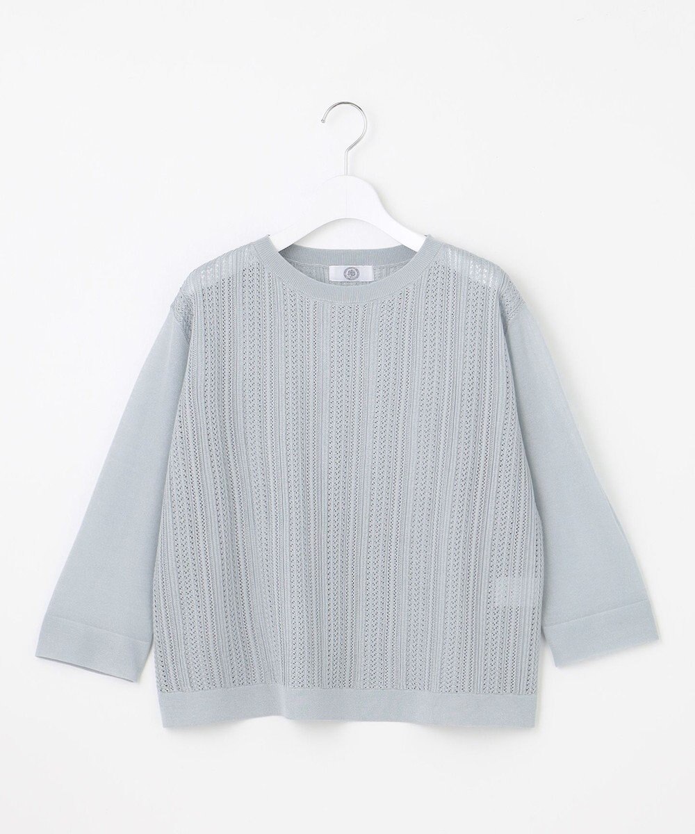 J.PRESS LADIES 【WEB限定カラーあり・洗える】Vis/Peスパーク シアー ニット 