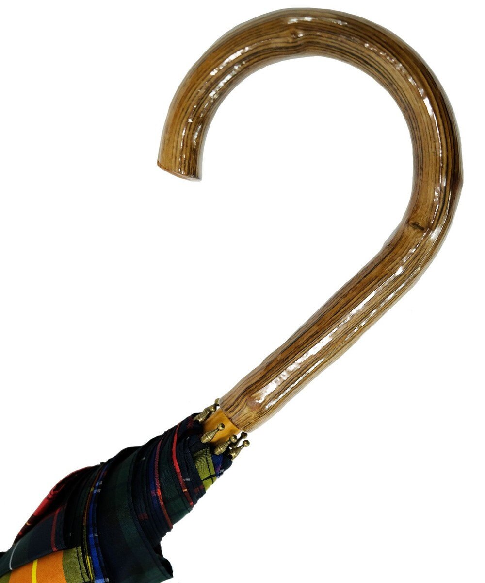 +RING 【限定/日本製】晴雨兼用傘（長ショート）チェック CHK SR282 