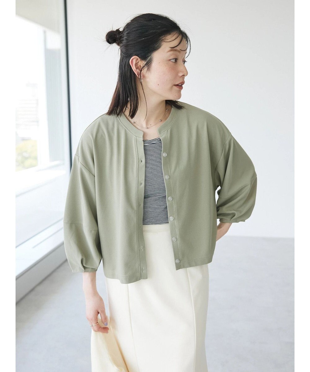 CRAFT STANDARD BOUTIQUE ランタン袖カーディガン 