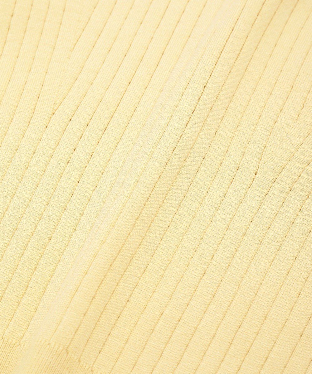 YECCA VECCA 金釦ペプラムニット 