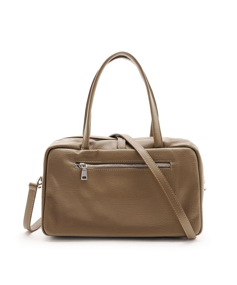 MioFIRANO レクタングル本革ハンドバッグ 2WAY　fiLEAT フィリート 