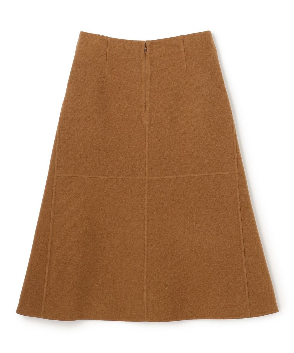 BEIGE， LEMOORE / ウールリバーAラインスカート 