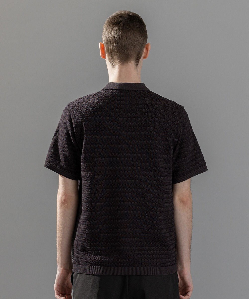 JOSEPH HOMME 【洗える】ジオメトリックボーダー　ポロニット 