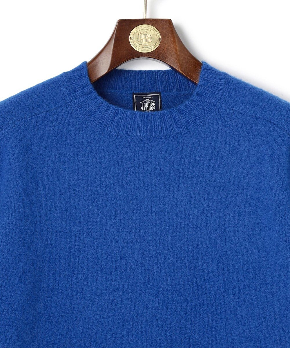 J.PRESS MEN 【J.PRESS ORIGINALS】【UNISEX】Shaggy Saddle Crew Neck Sweater 