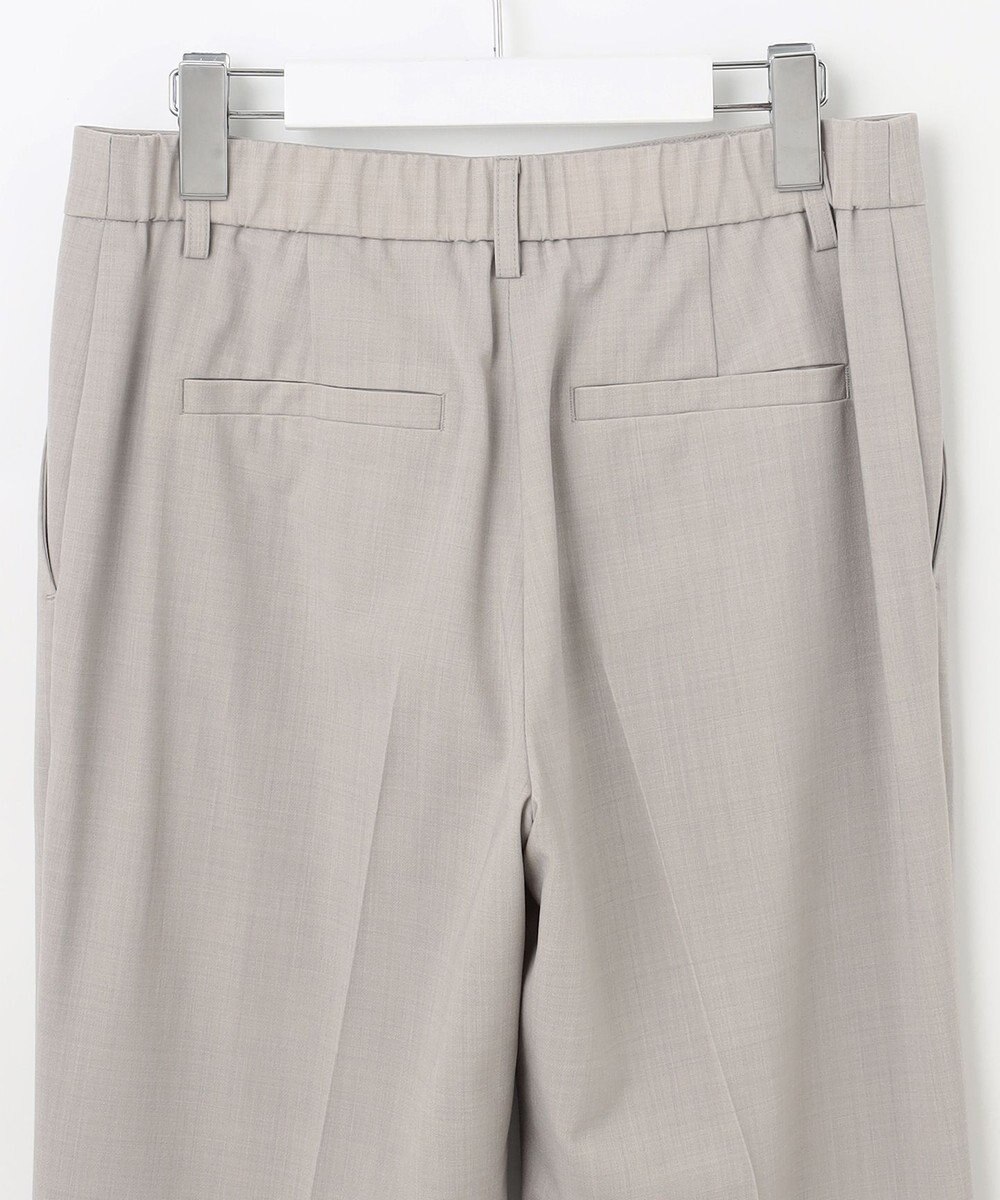 自由区 【セットアップ対応・洗える】ウールブレンドセットアップ パンツ 