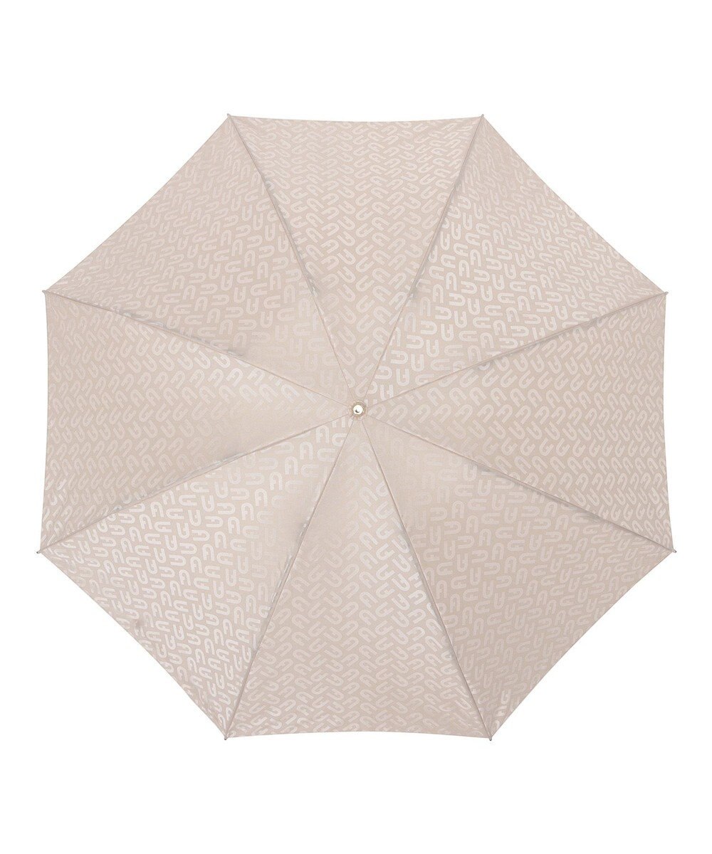 MOONBAT FURLA 折りたたみ傘 モノグラムジャガード UV 8本骨 日本製 