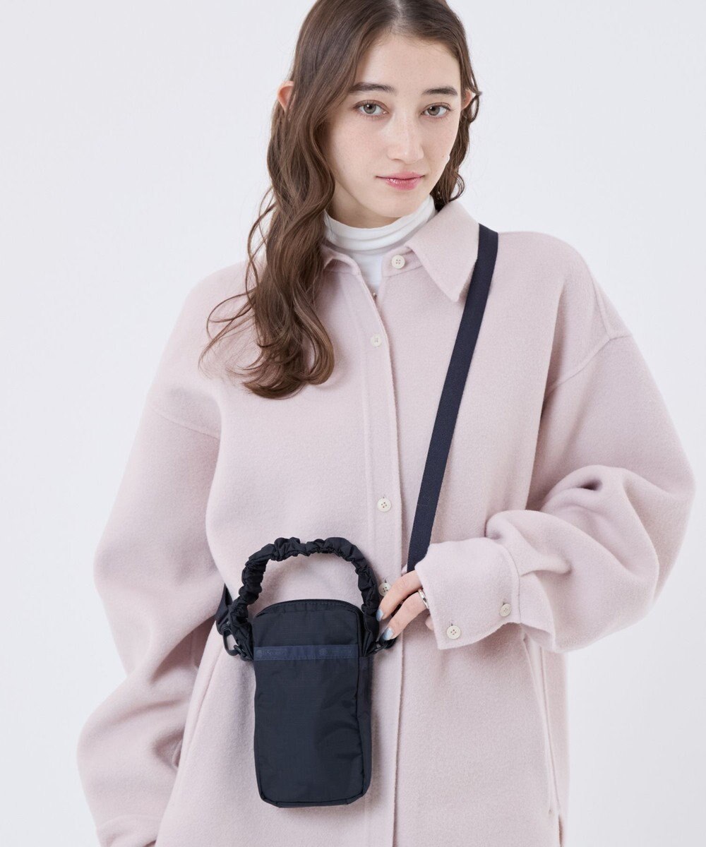 LeSportsac GH MINI PHONE XBODY/ディープシーブルー 