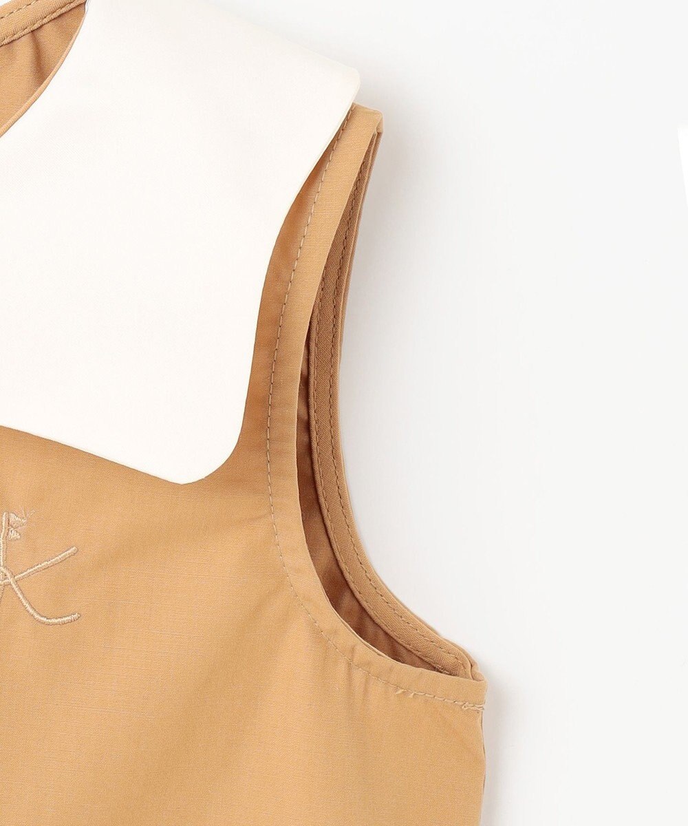 組曲 KIDS 【110-140㎝】カーブカラー ワンピース 