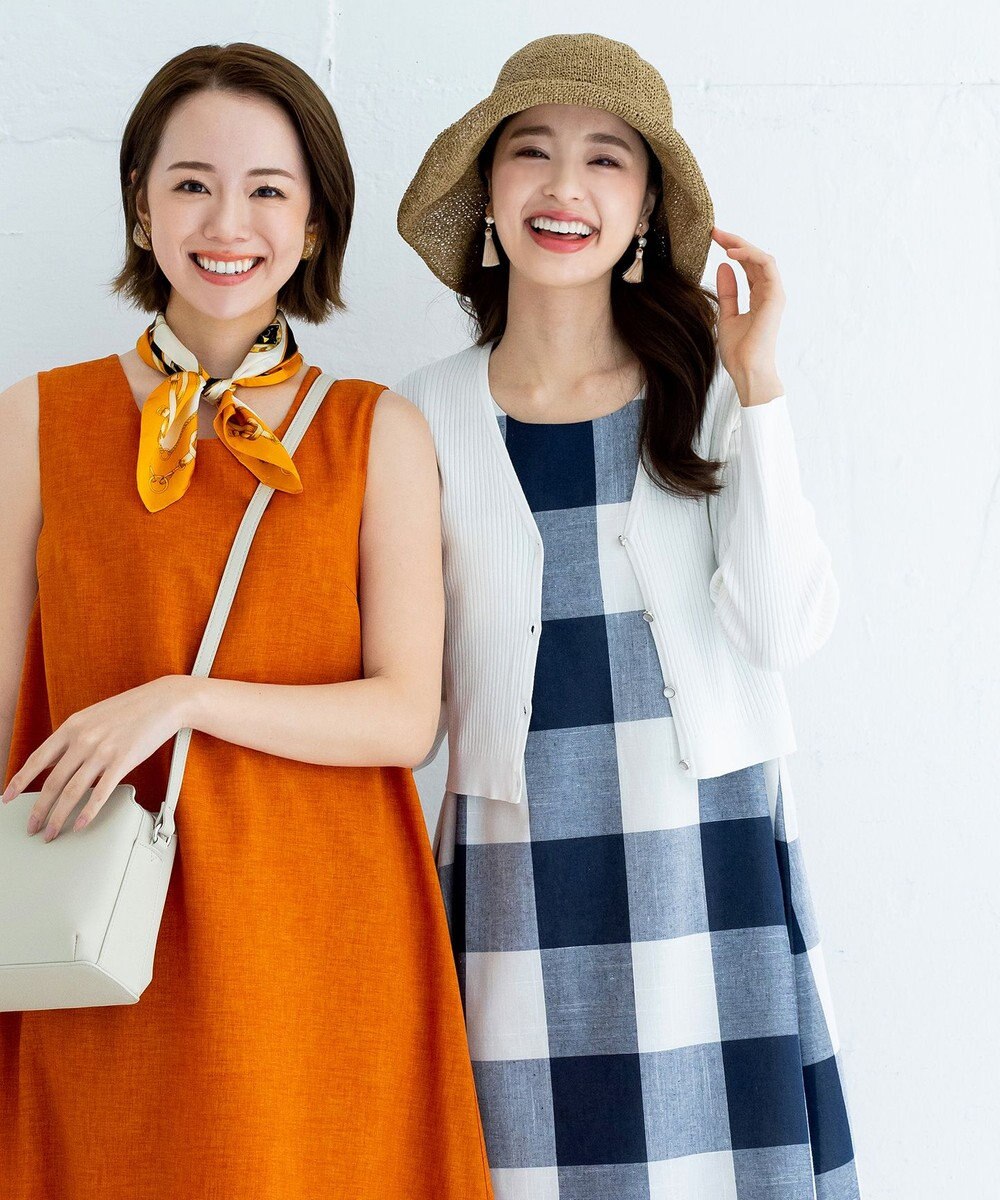 Tiaclasse ナチュラルな風合いのアンダリミックスクロシェハット 