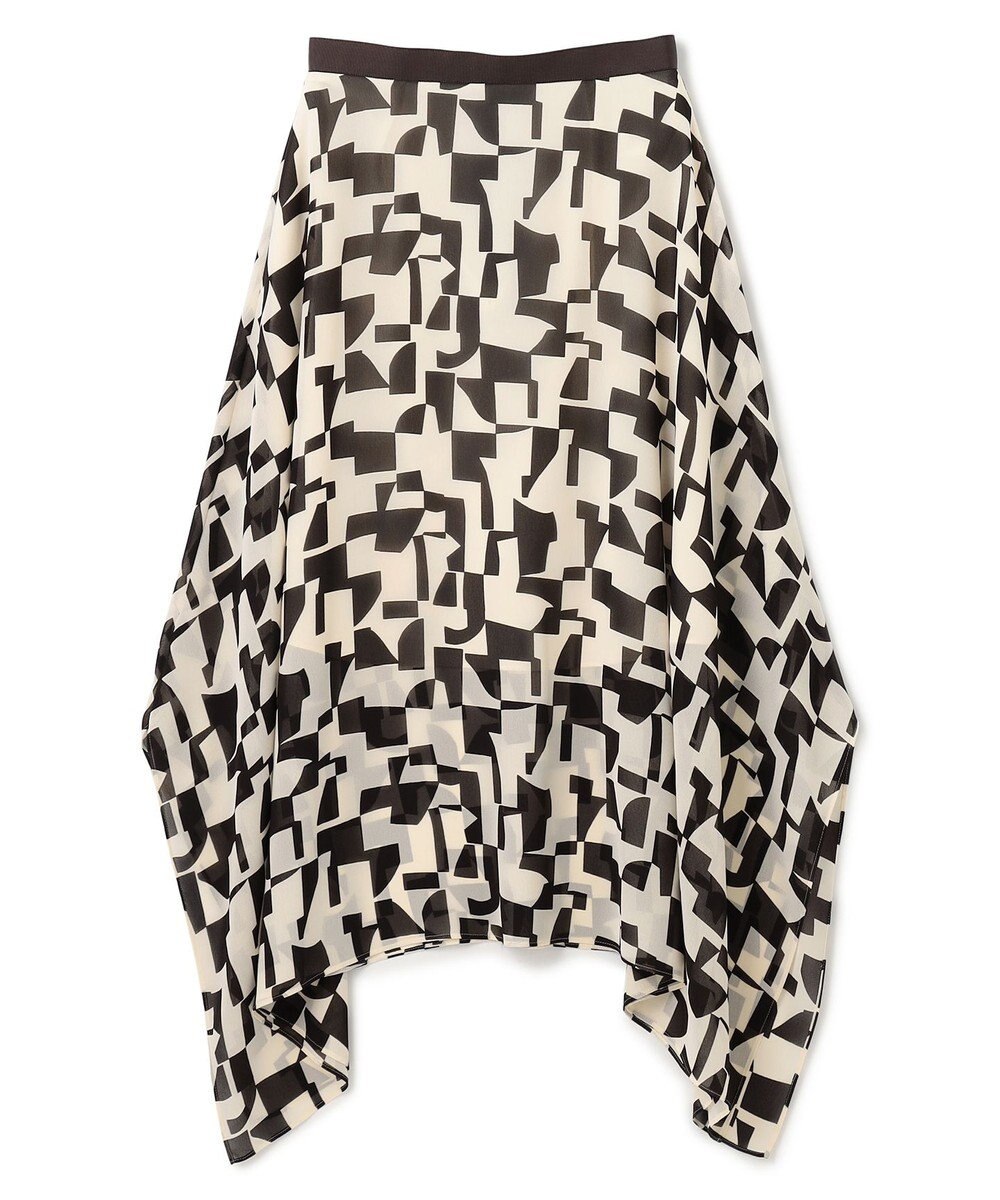 BEIGE， LUCIE / ランダムヘムスカート 