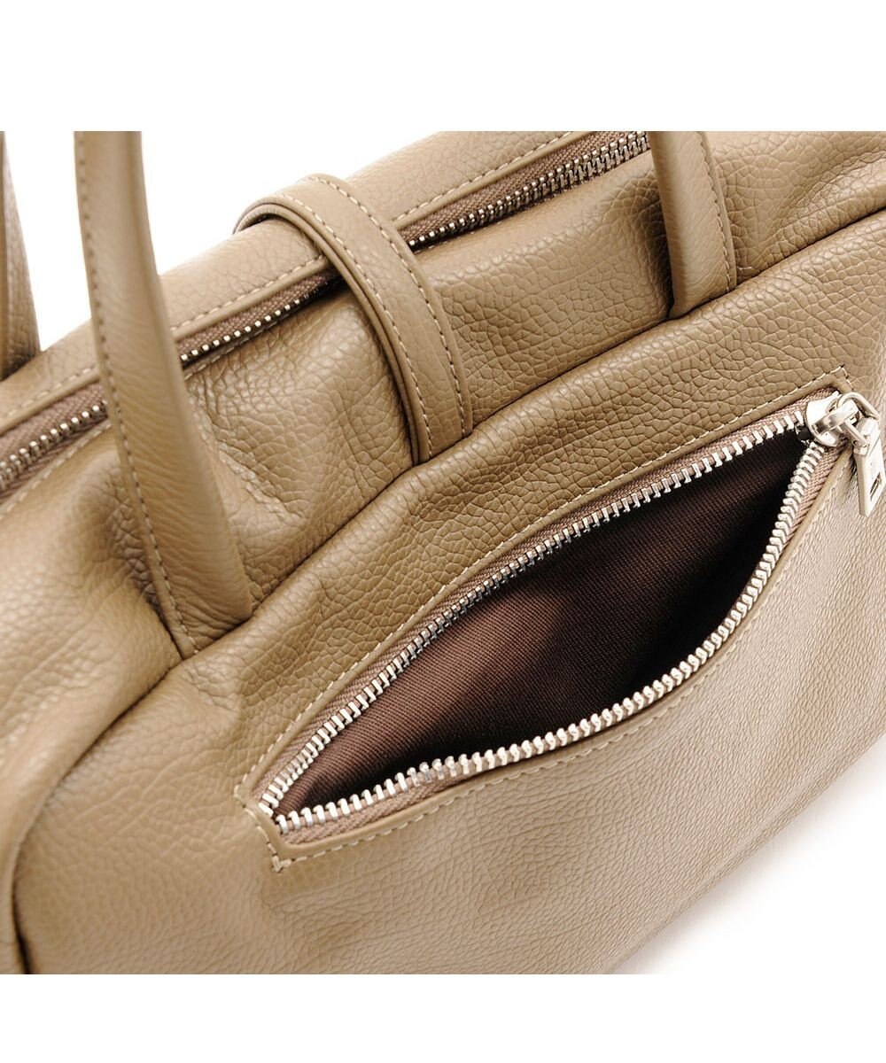 MioFIRANO レクタングル本革ハンドバッグ 2WAY　fiLEAT フィリート 