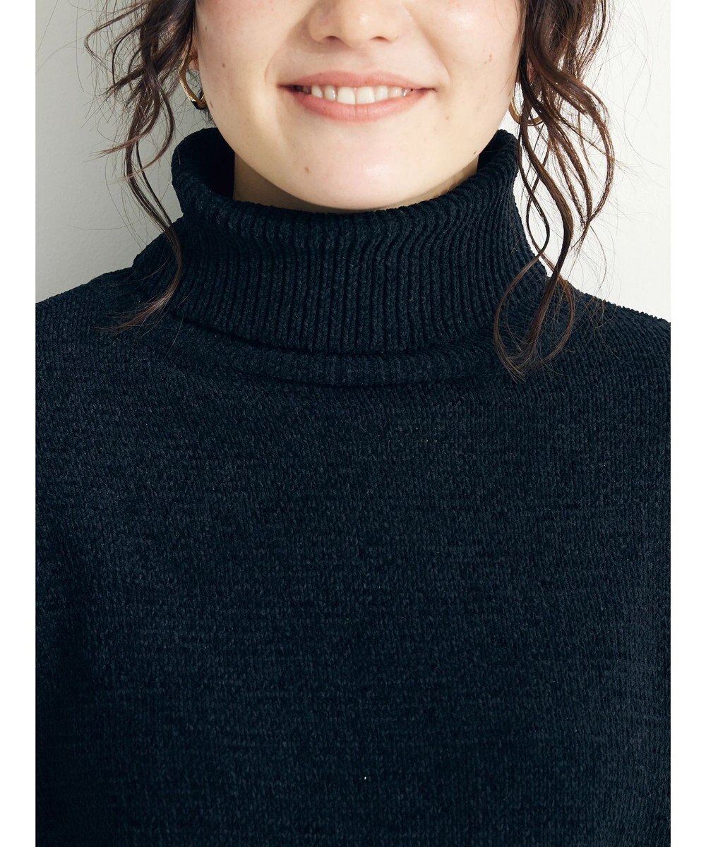 CRAFT STANDARD BOUTIQUE 洗えるコードモールタートルネックプルオーバー 