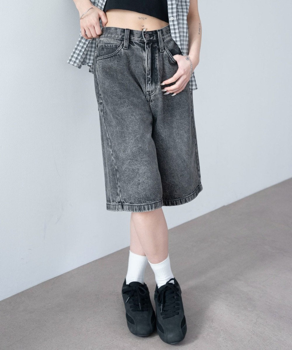 WEGO デニムハーフパンツ 