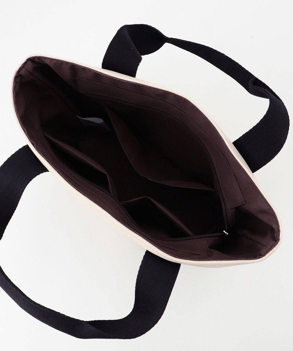 LA BAGAGERIE 【maison vert】 【ペーパー素材・撥水キャンバス】キャンバスコンビかごバッグ 