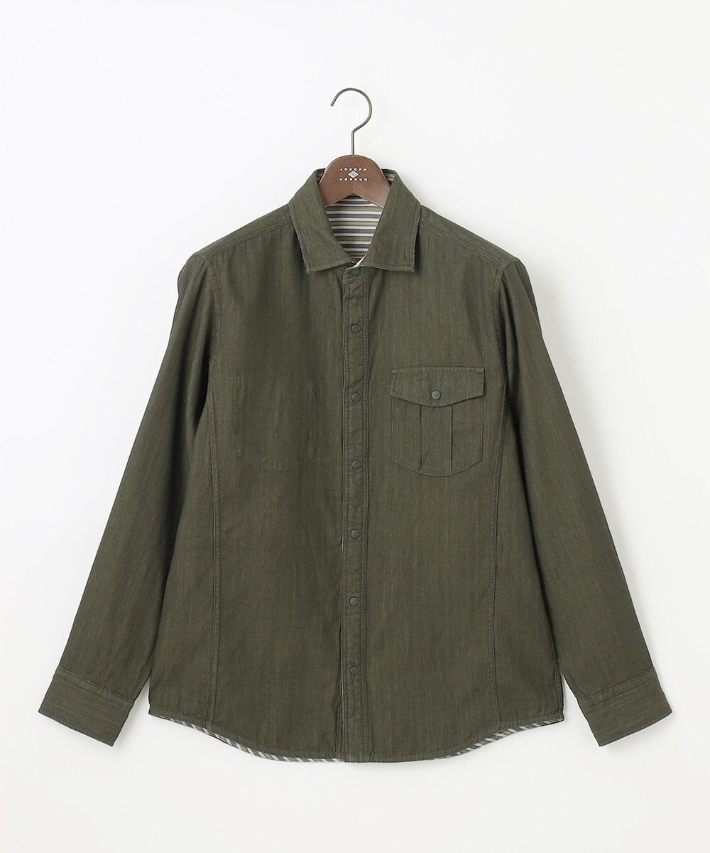 JOSEPH ABBOUD 【キングサイズ・2WAY】リバーシブルシャツ 