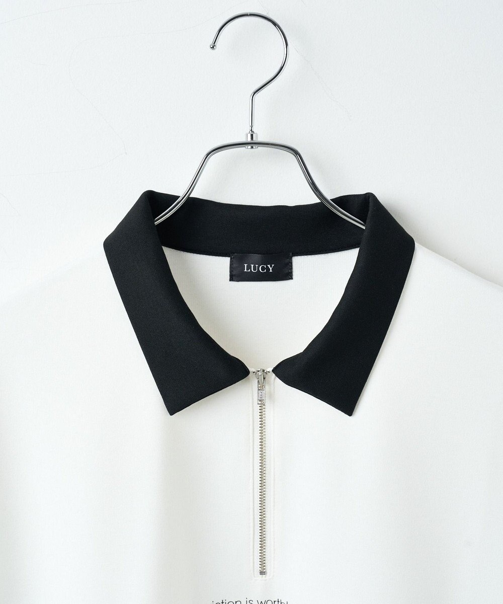 WEGO ドルマンポンチハーフジップT（S） 