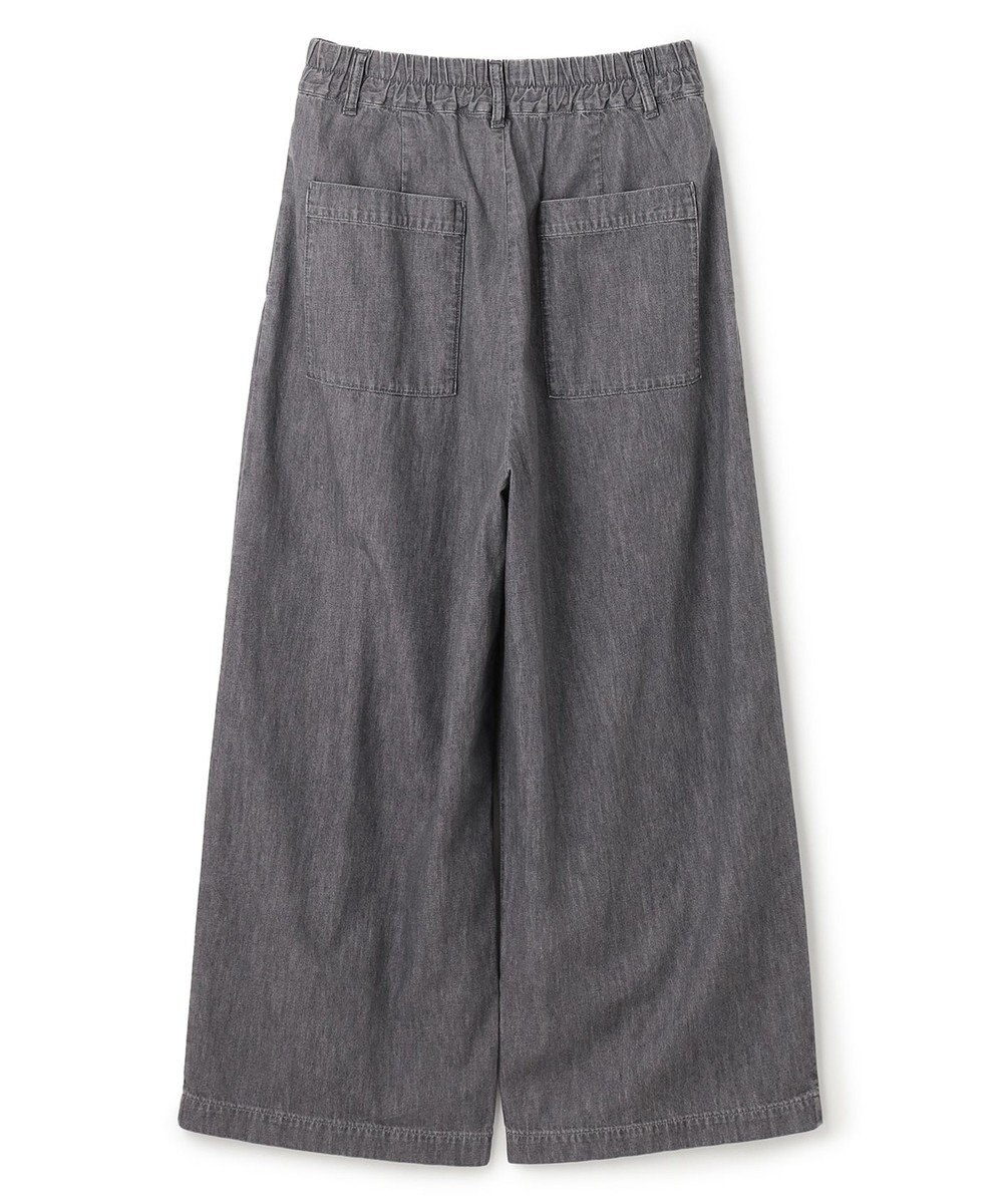 uncrave ライトデニム ワイドパンツ 