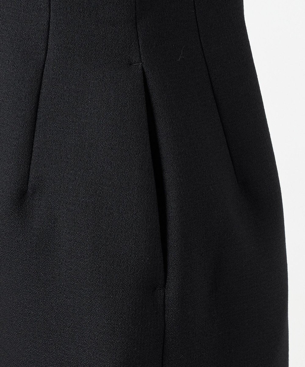 23区 S 【エステータ】ウールダブルジョーゼット ドレス 