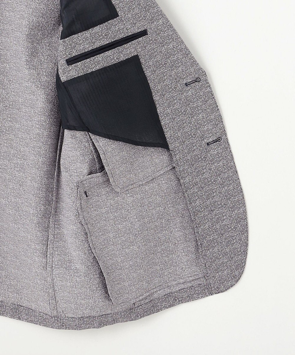 JOSEPH ABBOUD MOUNTAIN 夏の多機能ジャケット【WEB限定・洗える・ストレッチ・防シワ・速乾】2WAYストレッチサッカー ジャケット 