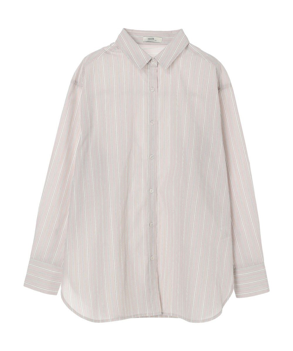 earth music&ecology レギュラーカラーシャツ 