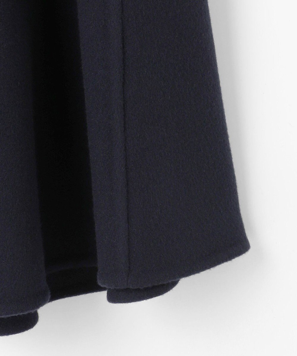 #Newans セーラーカラーダブルフェイスケープコート 