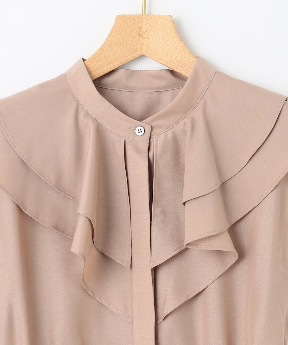 組曲 【WEB限定】シアーボイル ラッフルワンピース 