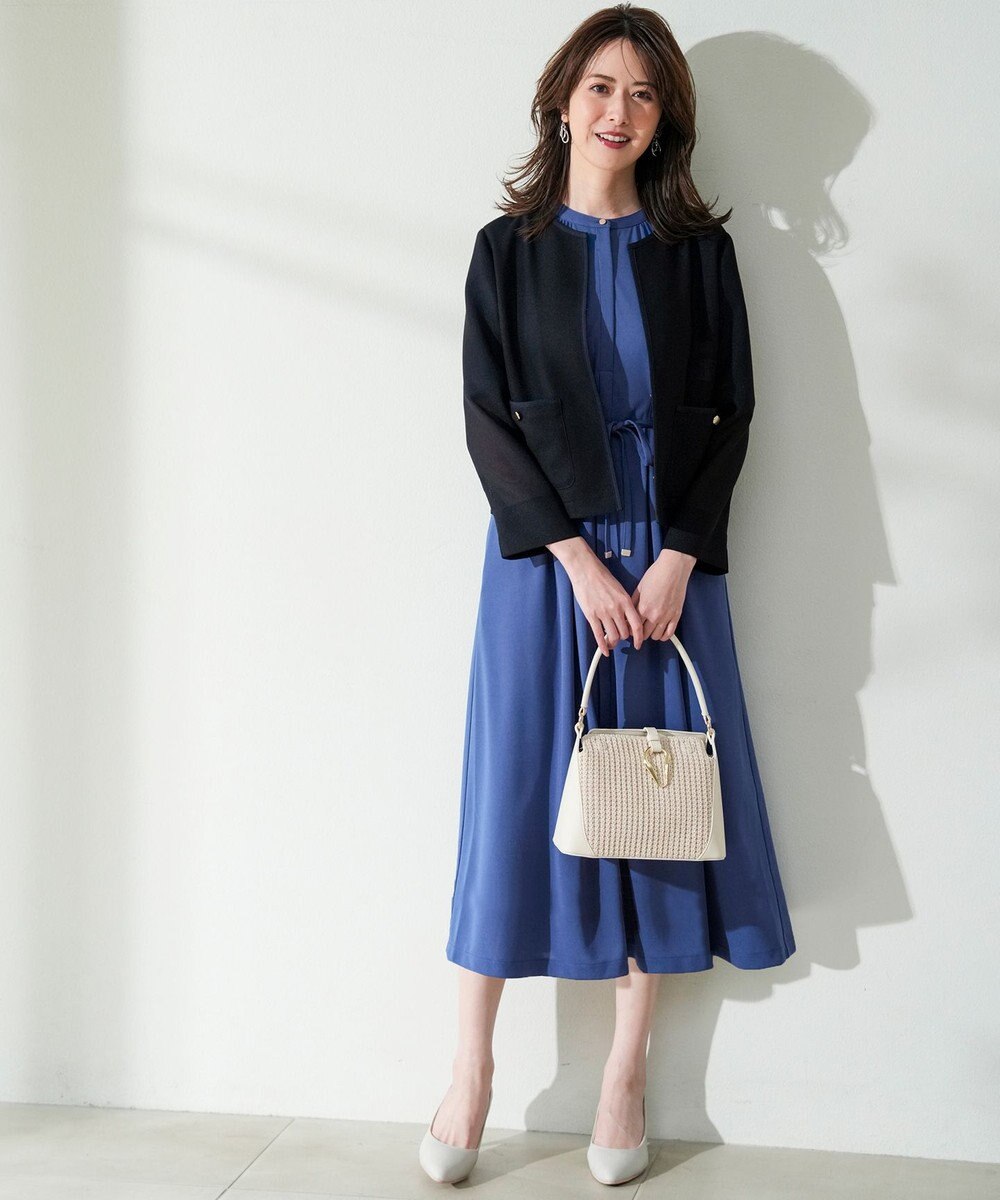 ANY SIS ジョーゼットジャージー ワンピース 