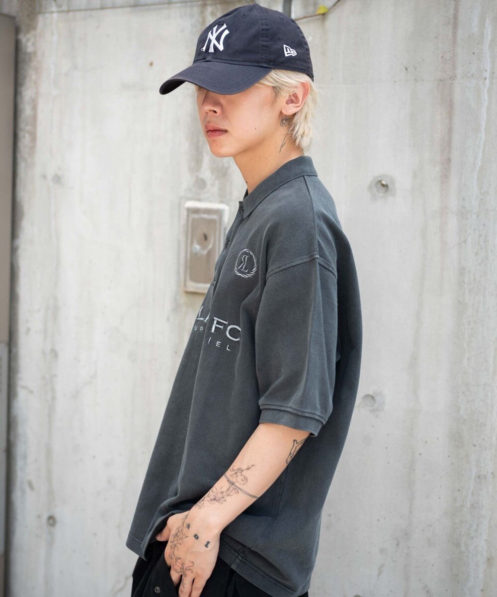 WEGO 【ユニセックス着用ITEM】ピグメントロゴポロシャツ（SS） 