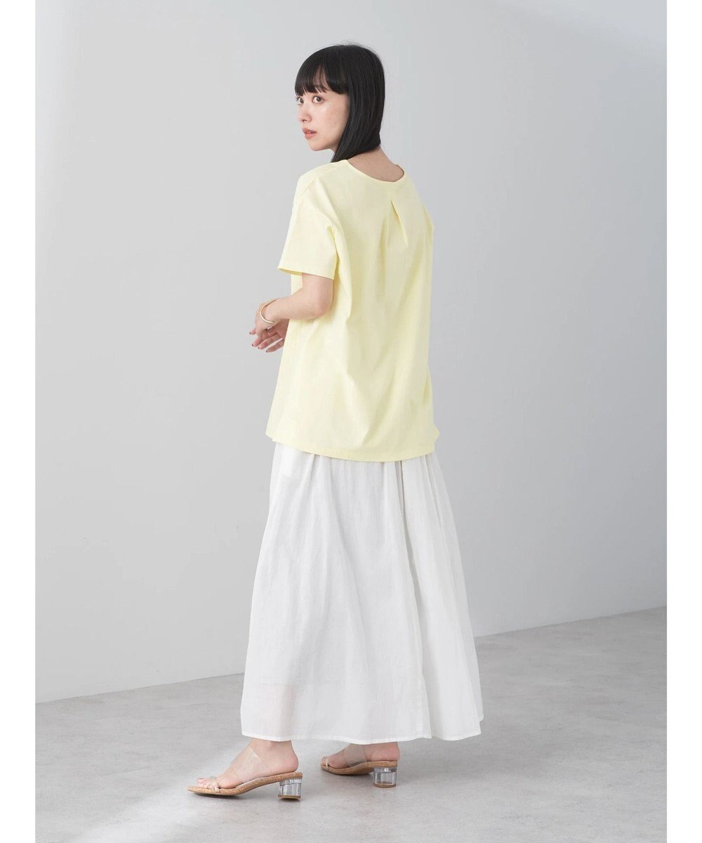 earth music&ecology 刺繍レースドッキングチュニック 