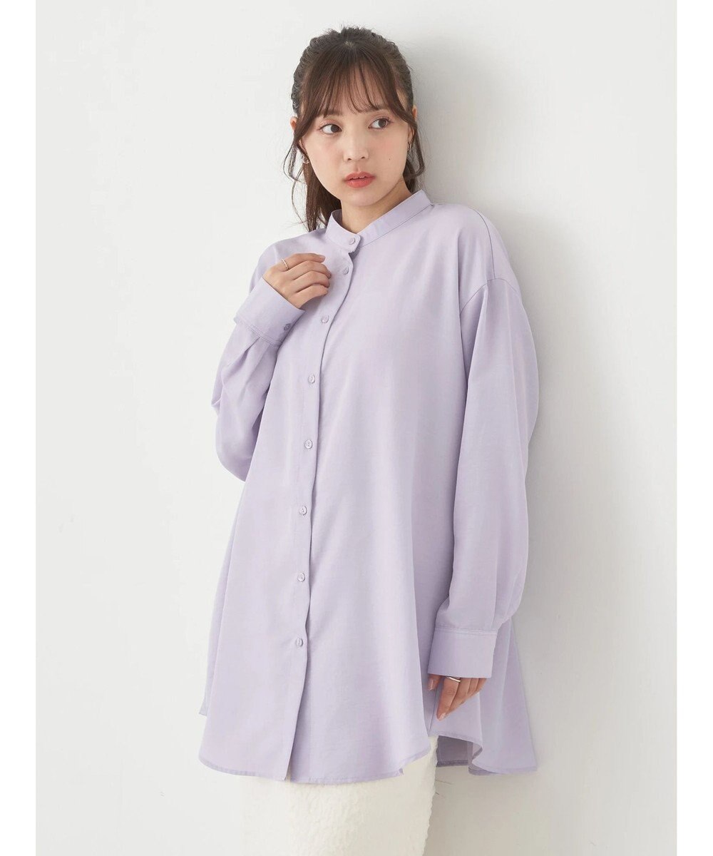 earth music&ecology バックデザインシャツ 