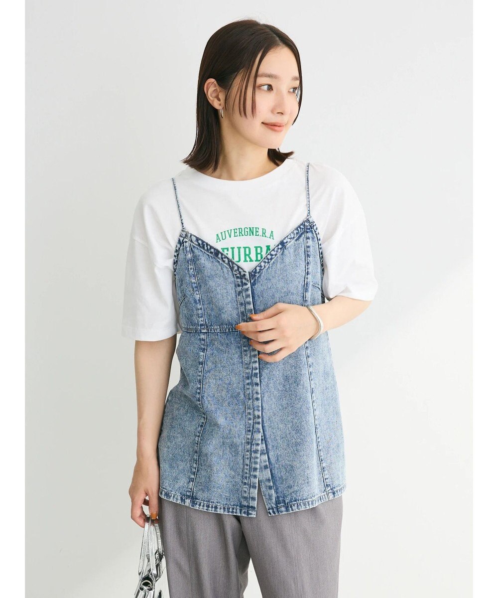 Green Parks ・ＥＬＥＮＣＡＲＥ　ＤＵＥ　デニムロングキャミ 