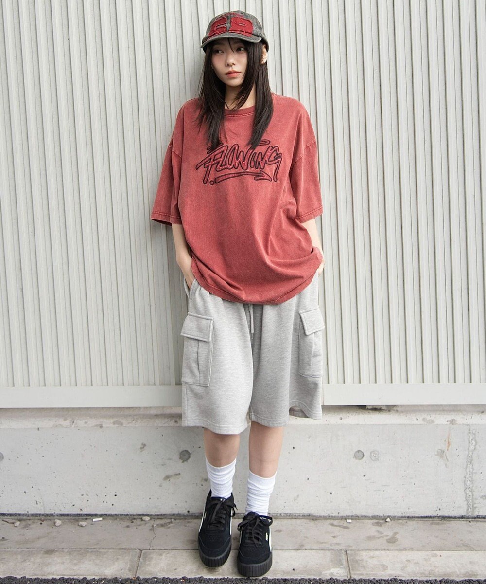 WEGO 【ユニセックス着用ITEM/MLサイズ展開】グラフィックBIG　T（SS） 